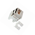 Metall Cat6 rj45 stp Keystone Jacke